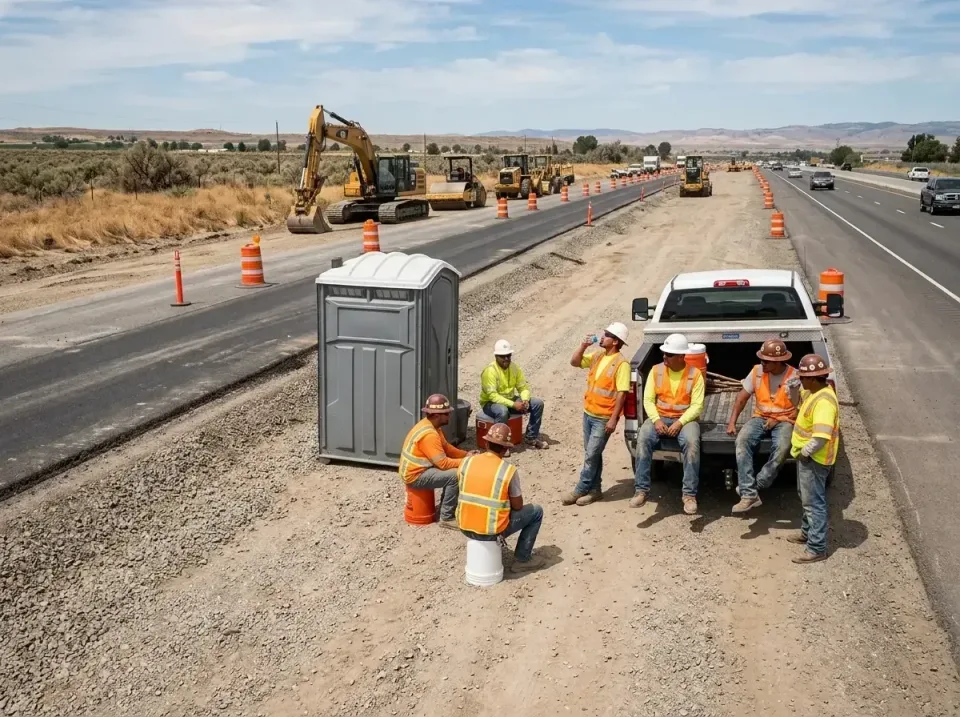 highway-road-construction-crew-007 — frequently asked questions, Porta Potty and Restroom Rentals in Holbrook, AZ